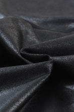 Load image into Gallery viewer, Black Criss Cross Waist Leather Leggings
