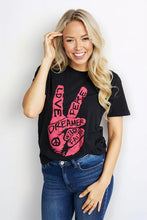 Load image into Gallery viewer, Peace Sign Graphic T-Shirt
