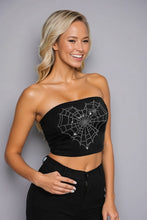 Load image into Gallery viewer, Spider Web Tube Top
