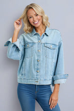 Load image into Gallery viewer, Washed Denim Jacket
