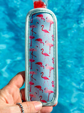 Load image into Gallery viewer, Neoprene Popsicle Holder "Flamingos"
