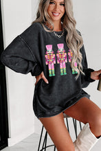 Load image into Gallery viewer, Christmas Nutcracker Sweatshirt Black
