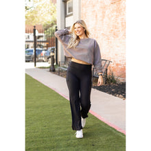 Load image into Gallery viewer, Ready to Ship | The Madison - Straight Leg Black Leggings with Pockets
