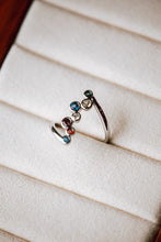 Load image into Gallery viewer, Aerin Multi-Stone Silver Ring
