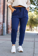 Load image into Gallery viewer, *PreOrder | The Nora Navy Joggers  Round 2  - Luxe Leggings by Julia Rose®
