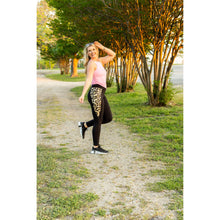 Load image into Gallery viewer, Ready to Ship | The Gianna Leopard Panel Sculpting Leggings
