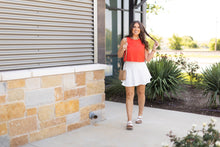 Load image into Gallery viewer, Ready to Ship | The Wendy White Skort

