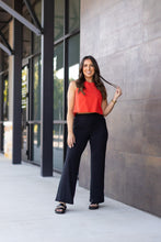 Load image into Gallery viewer, PreOrder | The Brooke - Black Wide Leg Full-Length with Pockets
