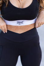 Load image into Gallery viewer, Ready to Ship |  The Stephanie - Crossover BLACK Pocket Full Length Leggings Round 5  - Luxe Leggings by Julia Rose®
