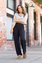 Load image into Gallery viewer, Ready to Ship | The Serena  - Black Luxe Loungers with Pockets

