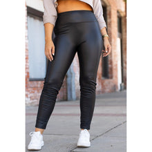 Load image into Gallery viewer, Ready to Ship  | The Farrah High-Waisted Faux Leather Leggings
