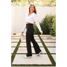Load image into Gallery viewer, Ready to Ship | The Deluxe Paige Fold-over, Tummy Control - Yoga Leggings Round 3 - Luxe Leggings by Julia Rose®
