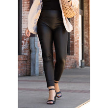 Load image into Gallery viewer, Ready to Ship  | The Farrah High-Waisted Faux Leather Leggings
