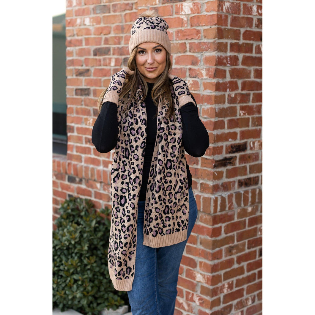 PreOrder | The Gemma Leopard Scarf