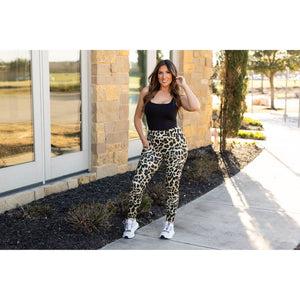*Ready to Ship | Brown Leopard Leggings  - Luxe Leggings by Julia Rose®