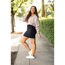 Load image into Gallery viewer, PreOrder  | The Kristina BLACK Jogger Skirt

