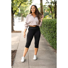 Load image into Gallery viewer, Julia Rose The Lillian sculpting crossover capri leggings high-waisted women’s capris
