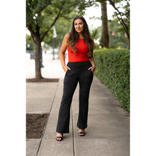 Load image into Gallery viewer, Julia Rose Mandi Everyday Tummy Control Pants women’s boutique pants front view, Woman wearing Julia Rose Mandi high waist tummy control pants
