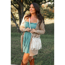 Load image into Gallery viewer, Boho fringe crossbody bag boutique fashion accessory
