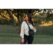 Load image into Gallery viewer, Boho vintage sling bag with adjustable crossbody strap
