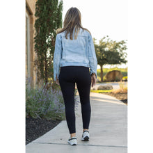 Load image into Gallery viewer, PreOrder | BLACK FULL-LENGTH Leggings with POCKET - Luxe Leggings by Julia Rose®

