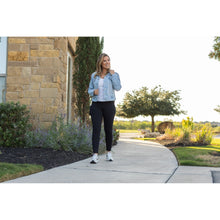 Load image into Gallery viewer, PreOrder | BLACK FULL-LENGTH Leggings with POCKET - Luxe Leggings by Julia Rose®
