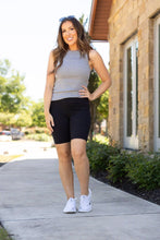 Load image into Gallery viewer, Ready to Ship | Black  BIKER SHORTS  - Luxe Leggings by Julia Rose®
