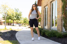 Load image into Gallery viewer, Ready to Ship | Black  BIKER SHORTS  - Luxe Leggings by Julia Rose®
