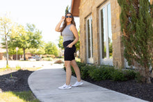 Load image into Gallery viewer, Ready to Ship | Black  BIKER SHORTS  - Luxe Leggings by Julia Rose®
