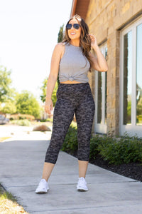 Ready to Ship | MAVERICK Camo CAPRI's  - Luxe Leggings by Julia Rose®