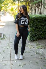 Load image into Gallery viewer, PreOrder | The Gracie- Green Panel Full Length Leggings Round 2
