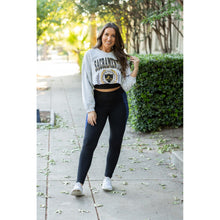 Load image into Gallery viewer, Ready to Ship | The Billie- Blue Panel Full Length Leggings
