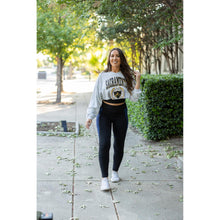 Load image into Gallery viewer, Ready to Ship | The Billie- Blue Panel Full Length Leggings
