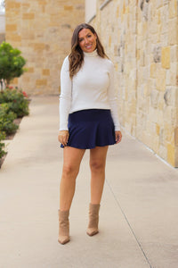 PreOrder | The Josie Navy Skort - Round 2