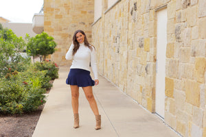 PreOrder | The Josie Navy Skort - Round 2