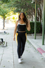 Load image into Gallery viewer, PreOrder | The Yasmine - Yellow Panel Full Length Leggings
