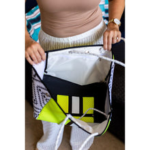 Load image into Gallery viewer, Ready to Ship | The Kerri - Neon Yellow Aztec Neoprene
