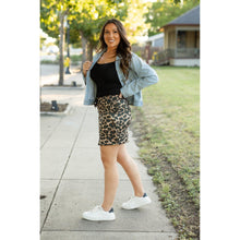 Load image into Gallery viewer, Ready to Ship | The Liana - Leopard 2.0 Jogger Skirt
