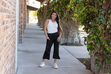 Load image into Gallery viewer, Ready to Ship | The Gabriella -Black  High Waisted Gaucho Pants - Round 4

