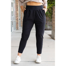 Load image into Gallery viewer, Soft stretch harem joggers with High waistband pockets by Julia Rose
