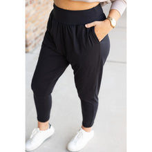 Load image into Gallery viewer, Soft stretch harem joggers with High waistband pockets by Julia Rose
