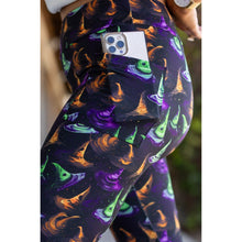Load image into Gallery viewer, Ready to Ship | The Winifred Witches Hats Leggings

