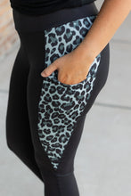 Load image into Gallery viewer, PreOrder | The Sabrina - Snow Leopard Panel Leggings
