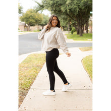 Load image into Gallery viewer, Ready to Ship | 5-PACK, BLACK FULL-LENGTH Leggings with POCKET - Luxe Leggings by Julia Rose®
