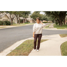 Load image into Gallery viewer, Ready to Ship | The Rhea - 30"  BROWN Bootcut Leggings with Pockets*

