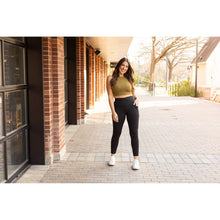 Load image into Gallery viewer, Ready to Ship  | The Adriana - Tummy Control Full Length Leggings with Pockets
