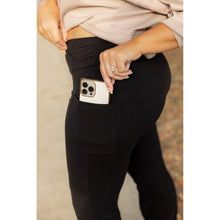 Load image into Gallery viewer, Ready to Ship | The Liz - Crossover 30"  Bootcut Leggings with Pockets
