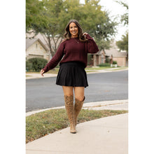 Load image into Gallery viewer, Ready to Ship | The Brielle Black Skort - Round 7
