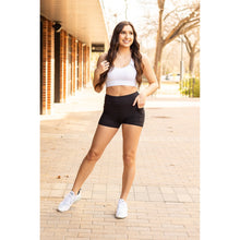 Load image into Gallery viewer, Julia Rose The Sasha pro biker 3-inch shorts high-waisted women’s biker shorts
