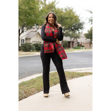 Load image into Gallery viewer, PreOrder | The Vanessa - 30” - Black Bootcut Leggings R4
